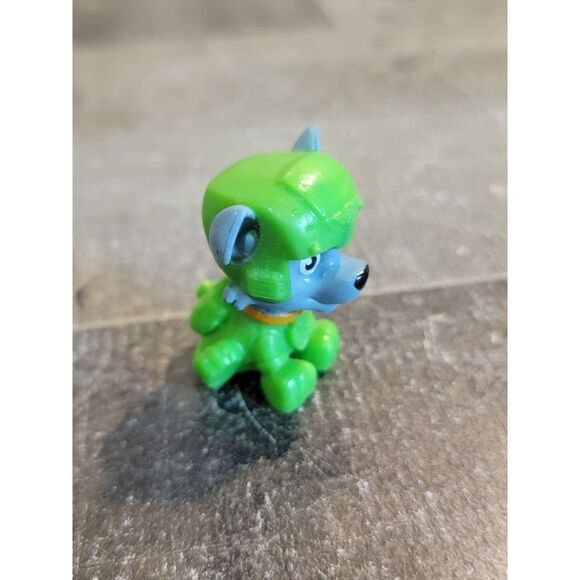 Mini SML Disney Junior Rocky dog Paw Patrol toy figure recycling - Picture 2 of 5